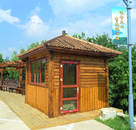农家院木屋
