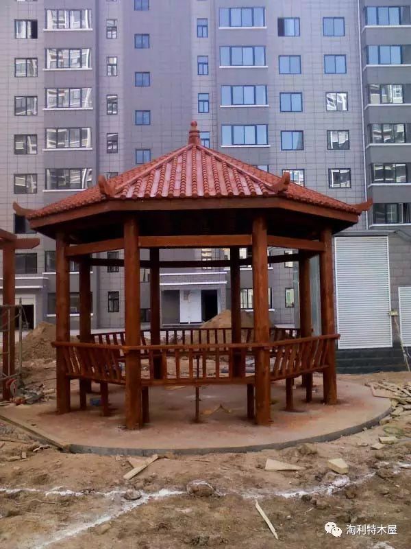 哈尔滨防腐木凉亭